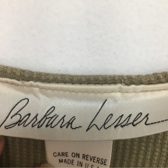 Vintage Barbara Lesser Nude Tan Beige Maxi Dress size Large L EUC - Picture 6 of 8